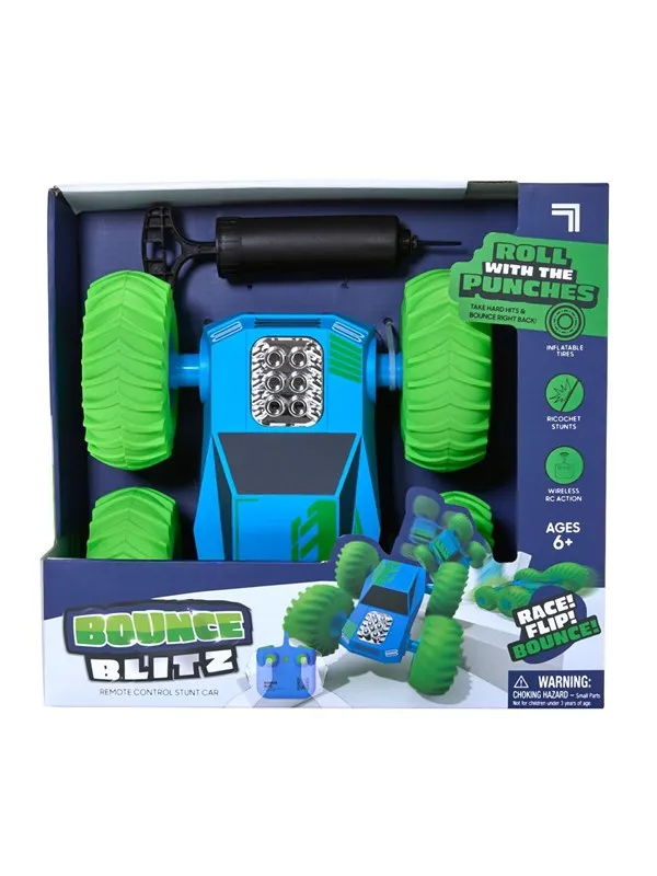 Sharper Image Toy RC Flip Stunt Bounce Blitz