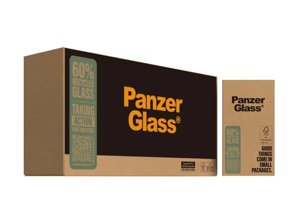 PanzerGlass - screen protector for mobile phone - ultra-wide fit