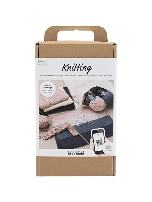 Creativ Company Knitting kit learning set - beginner