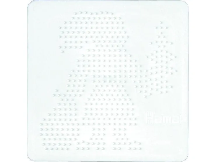 Hama Ironing Beads Pegboard-Santa Claus