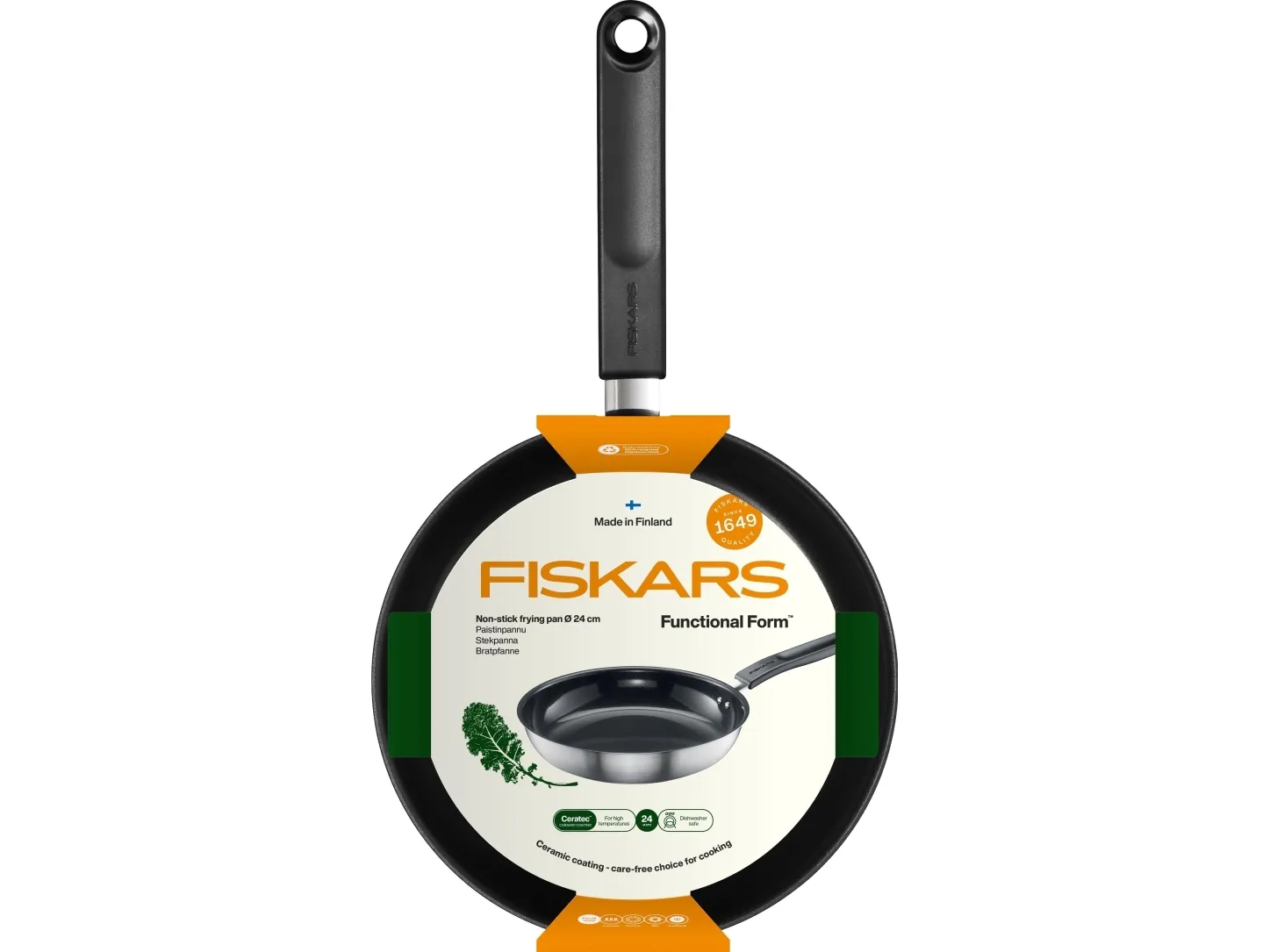Fiskars FunctionalForm Frying Pan - 24 cm