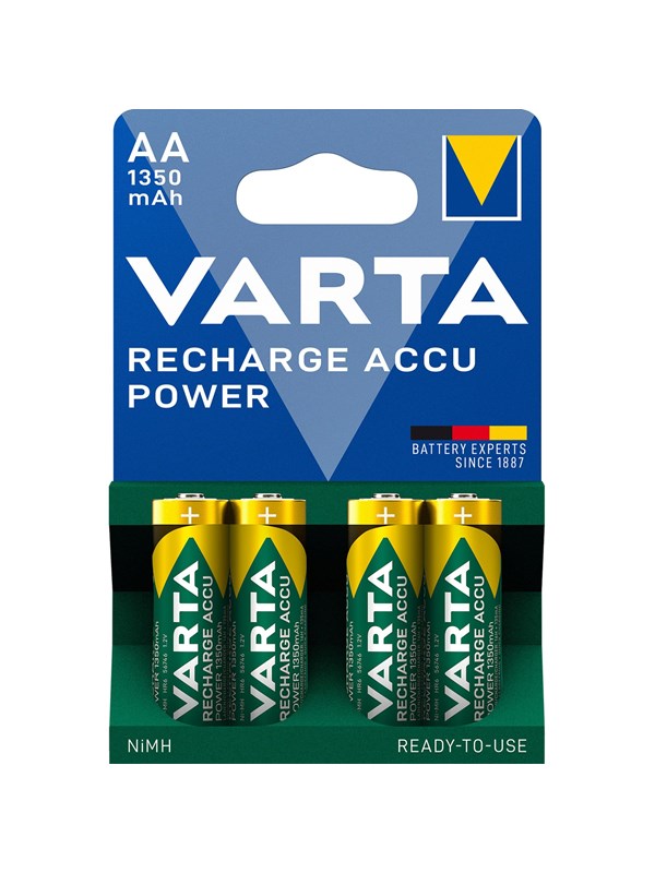 VARTA battery x AA type - NiMH (pack of 4)