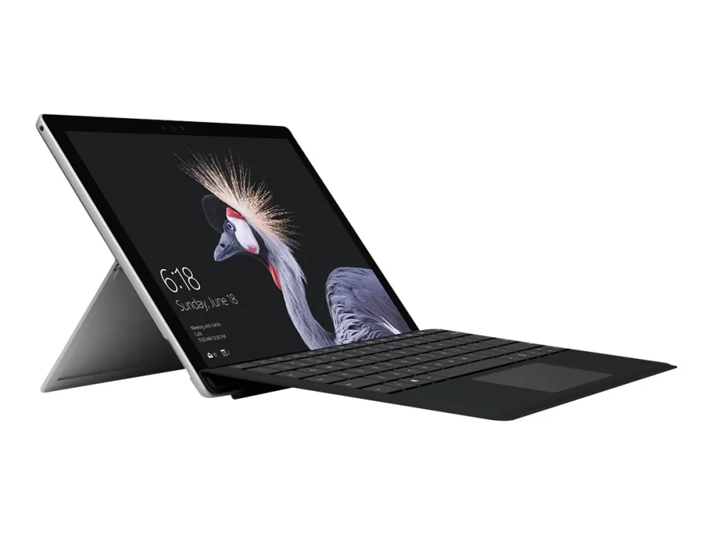 Microsoft Surface Go Type Cover - keyboard - with trackpad accelerometer - UK - black Input Device - Tastatur - Engelsk (Storbritannia) - Svart