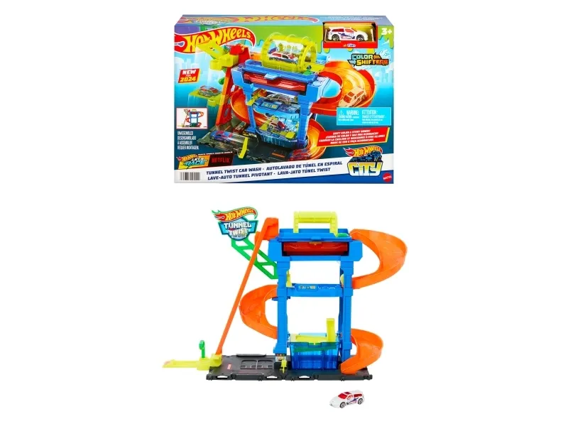 Hot Wheels City Tunnel Twist Bilvask