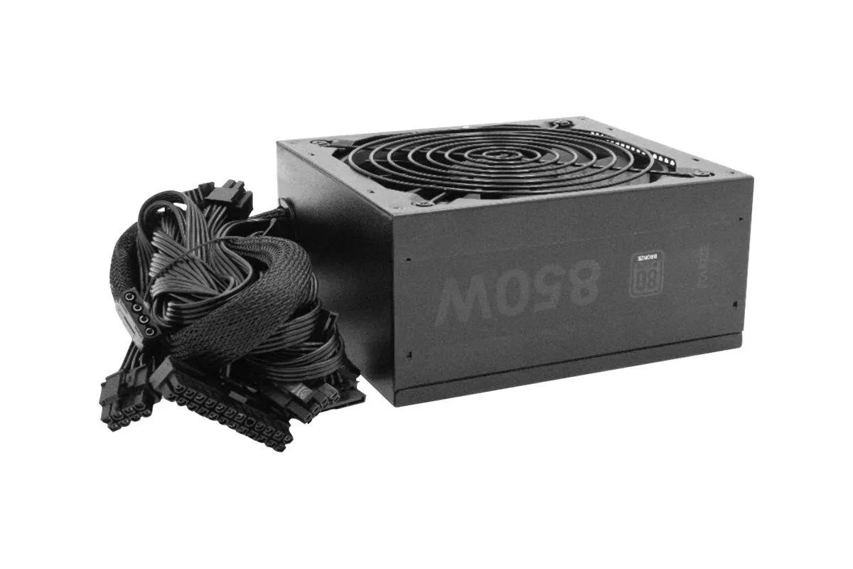 Fourze PS850 Strømforsyning (PSU) - 850 Watt - 140 mm - ATX - 80 Plus Bronze sertifisert