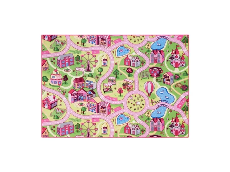 Rebel Roads Legetæppe - Pink Tivoli - 140 x 200 cm