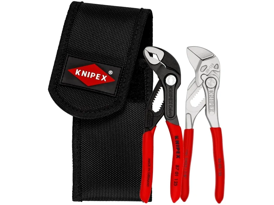 KNIPEX Mini-tangsett, i verktøybelteveske