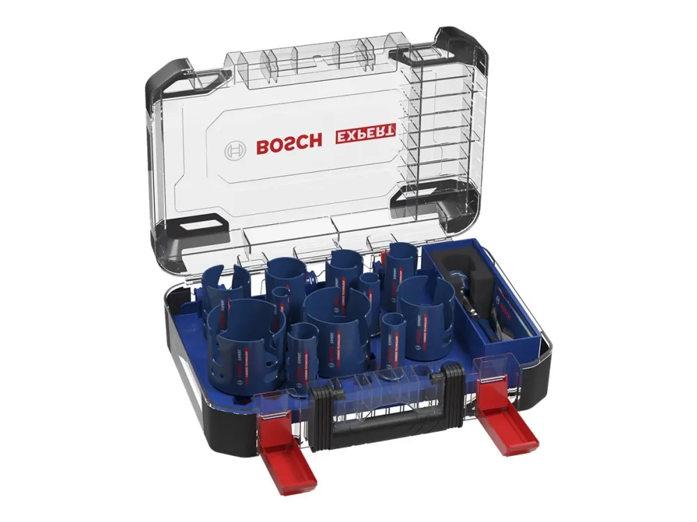 Bosch Construction Material Hole Saw Set 15 pcs