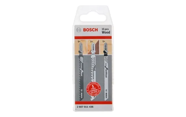 Bosch JSB 15-delers pakke for tre