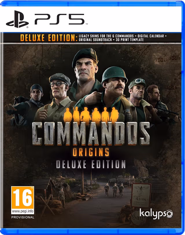 Commandos: Origins (Deluxe Edition) - Sony PlayStation 5 - Sanntidsstrategi