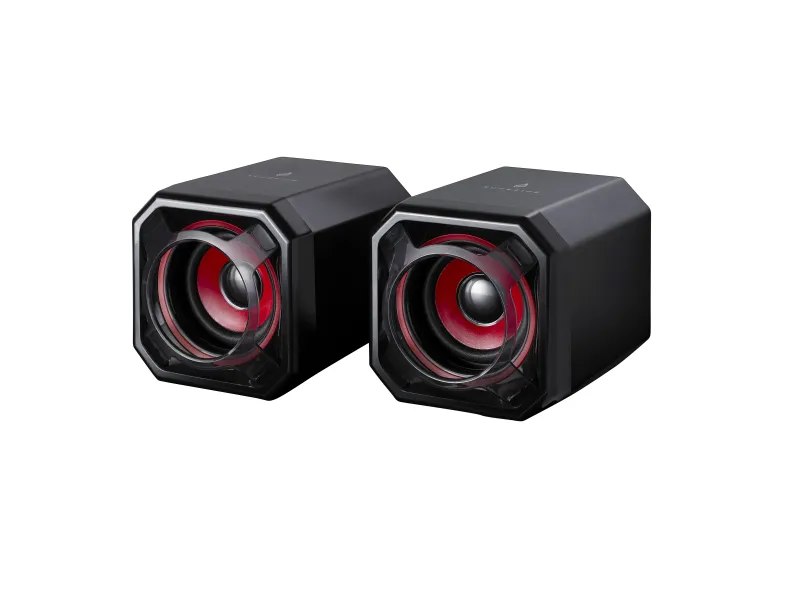 Verbatim SureFire Gator Eye Gaming Speakers Red