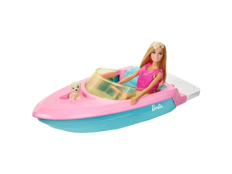 Barbie Doll & Boat Playset