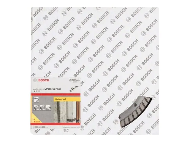 Bosch Diamankappeskive standard for Universal Turbo 230 x 22,23 x 2,5 x 10 mm