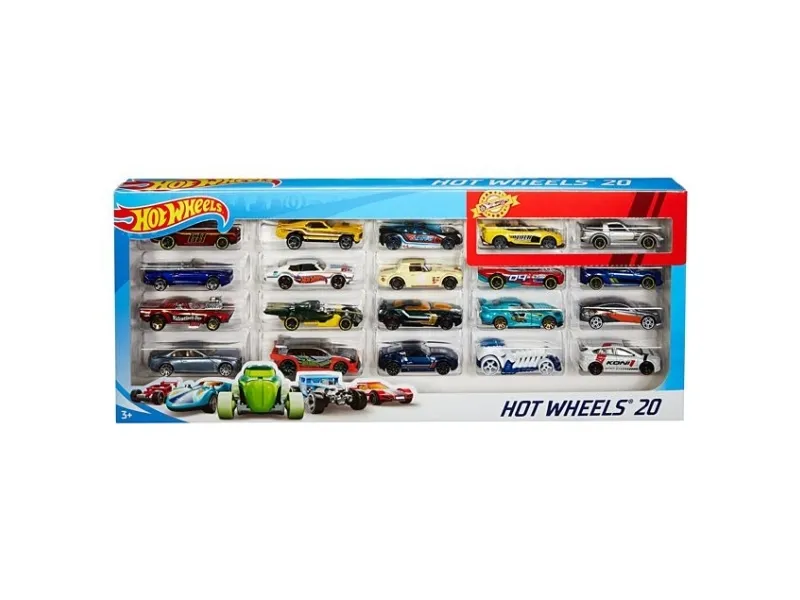 Hot Wheels Cars 20-Pack