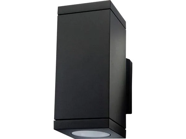 SG Armaturen Echo mat black 2x4.5w led 2700k