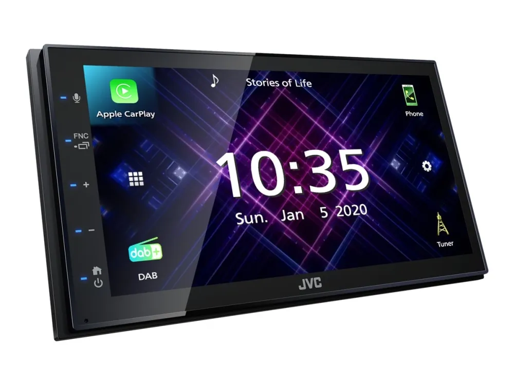 JVC KW-M565DBT - digital receiver - display 6.8" - in-dash unit - Double-DIN