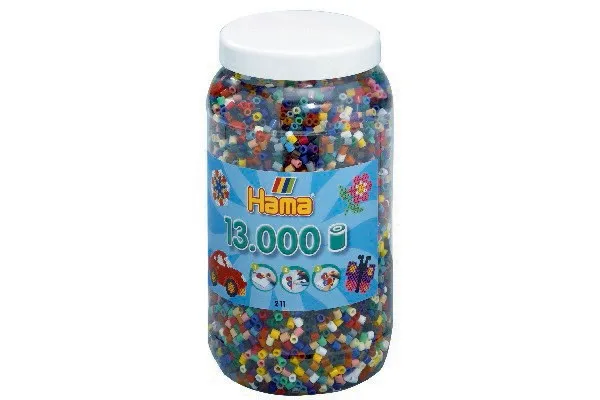 Hama Ironing beads in Pot-Mix 13000 pcs