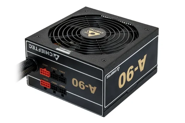 Chieftec A-90 Series GDP-650C Strømforsyning (PSU) - 650 Watt - 140 mm - ATX - 80 Plus Gold sertifisert