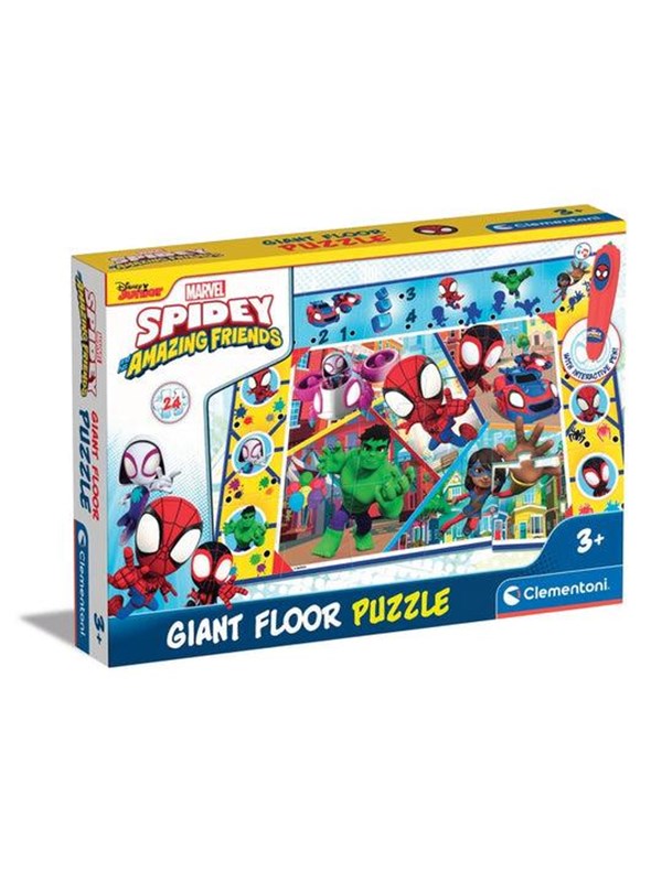 Clementoni Quiz-Puzzle Marvel Spidey Gulv