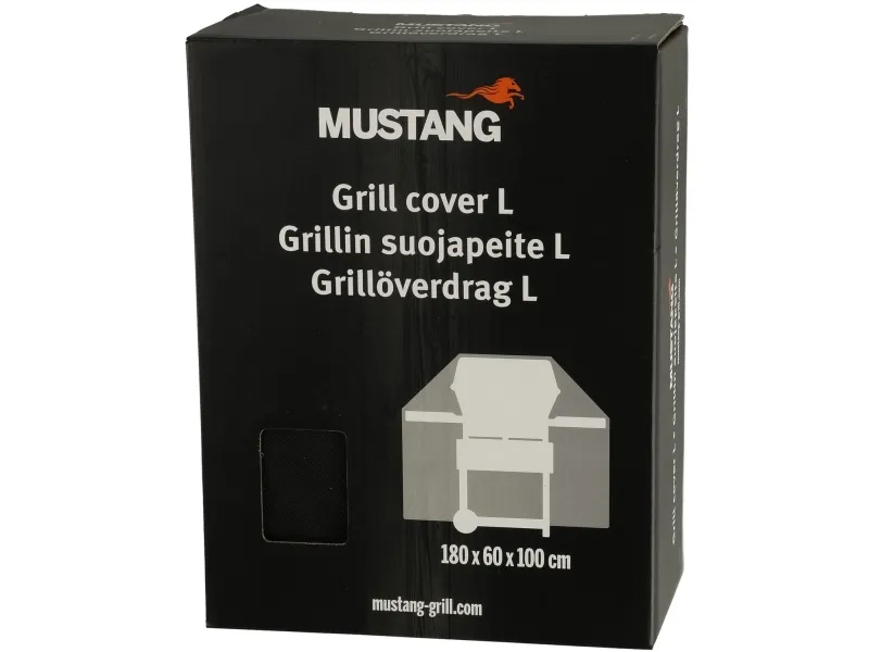 MUSTANG Trekk til grill, L 180x60x100 cm