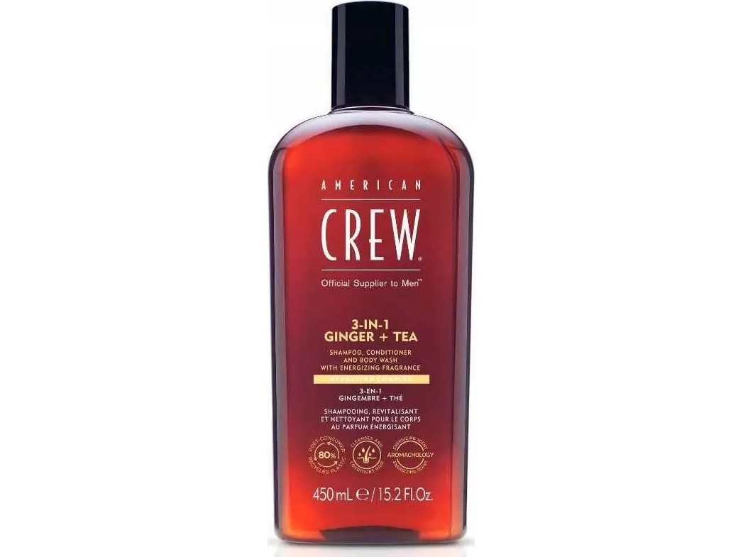 American Crew Hair&Body 3-in-1 Ginger + Tea 450ml