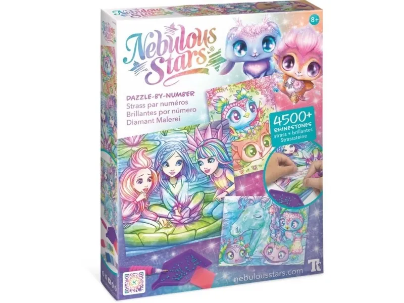 Nebulous Stars Glitter etter nummer Regnbue