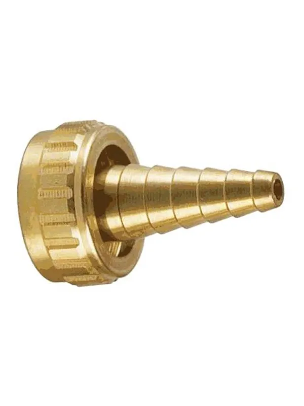Nito 1/2" male bsp hose union with 15-6.3 mm conical tail