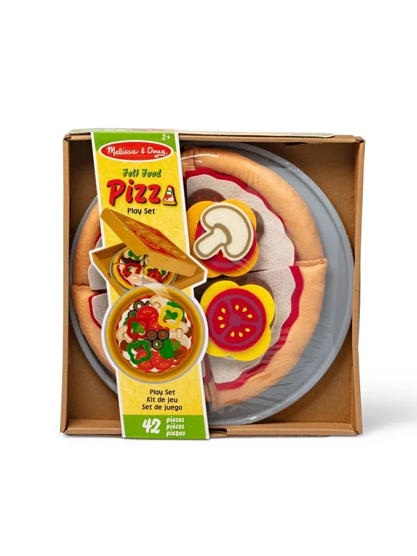 Melissa & Doug Felt Food Pizza Set