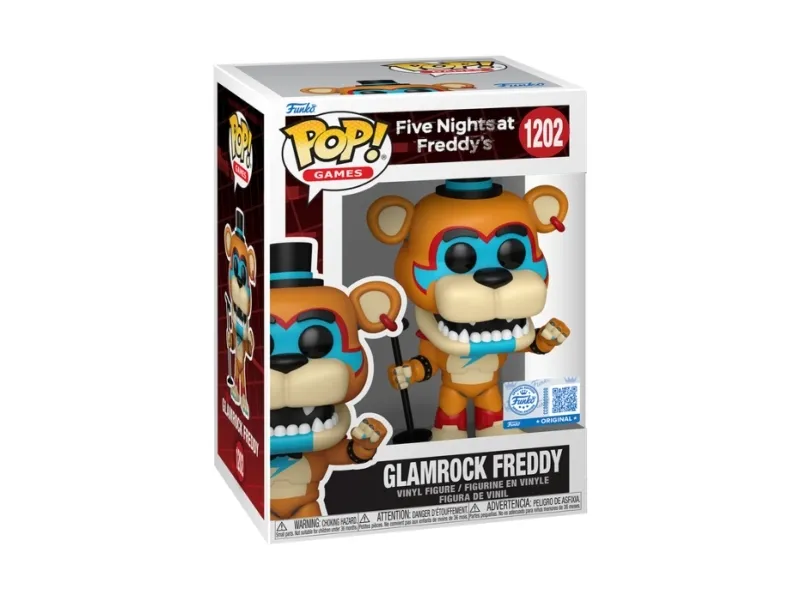 Funko! - Funko POP Vinyl Exclusive FNAF Glamrock Freddy