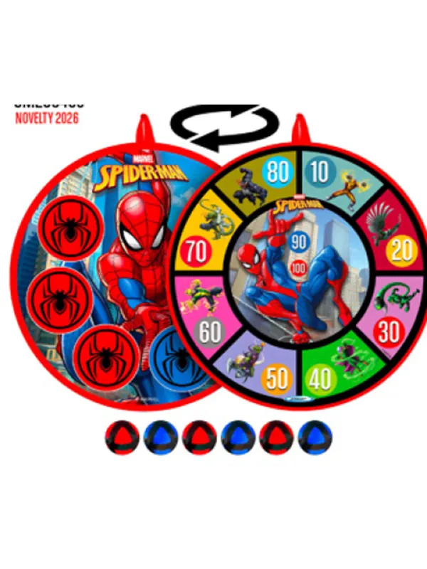 Spider-Man Darts balls target game 36cm SPIDER-MAN