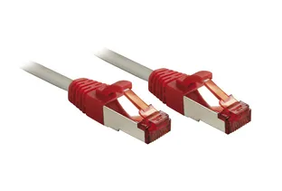 Lindy crossover cable - 15 m - grey - Grå - 15m