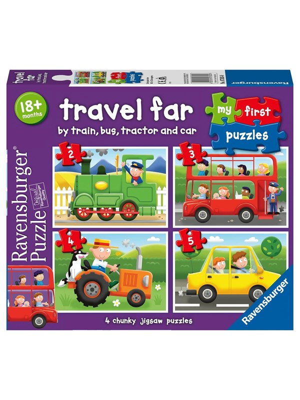 Ravensburger Travel Far my first puzzle2/3/4/5p