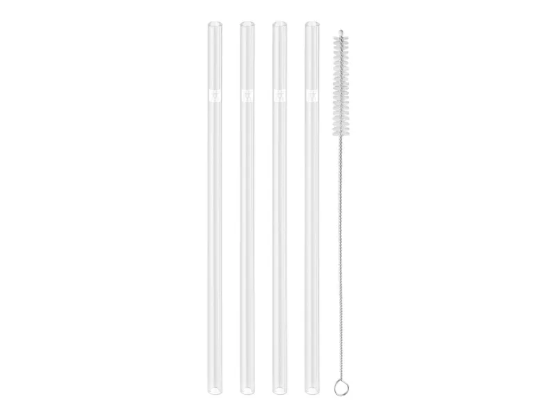 Zwilling - Sorrento straight glass straws - 4 pcs