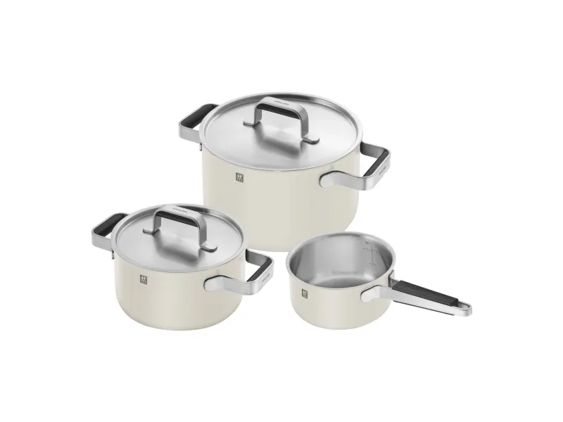 Zwilling - Pure Pots and pans set - White