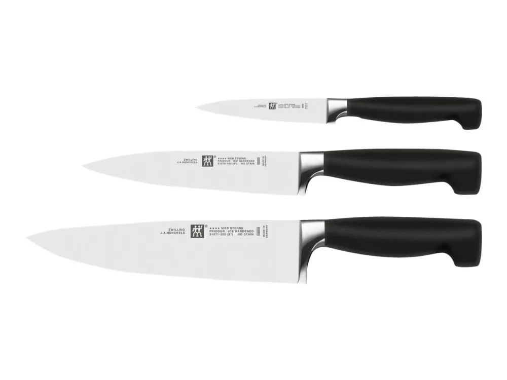 Zwilling - FOUR STAR Knife set 3-pcs - no-color