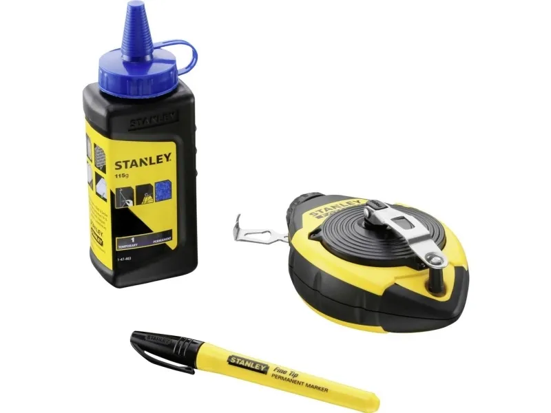 Stanley 0-47-681 FatMax chalk line 30m + 115g chalk + marker
