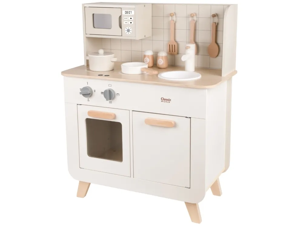 Classic World Wooden Chef's Play Kitchen 11pcs.