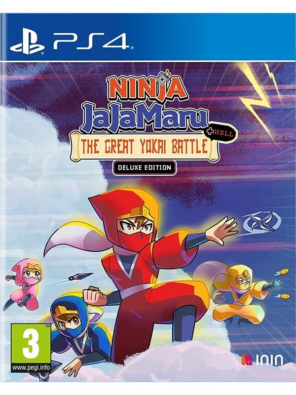 Ninja JaJaMaru: The Great Yokai Battle + Hell - Deluxe Edition - Sony PlayStation 4 - Eventyr