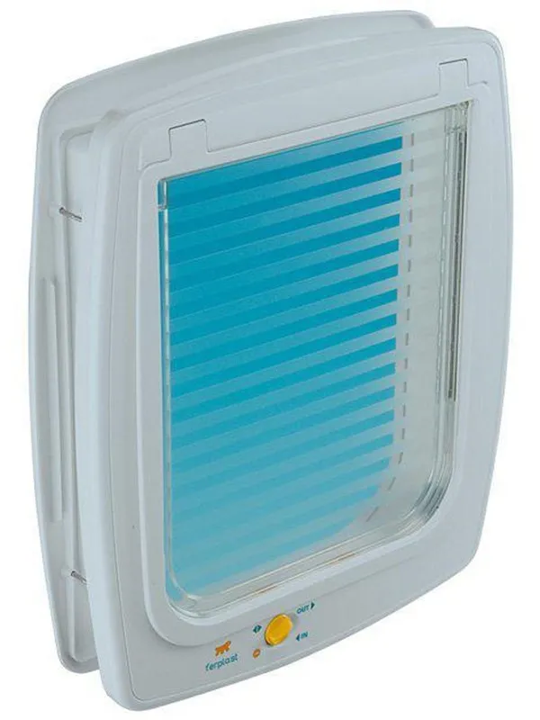 Ferplast - Dog Door Swing 15 4way - White - Medium to Large