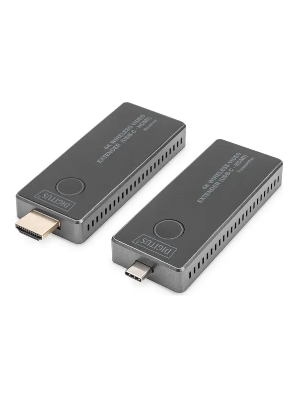 DIGITUS - transmitter and receiver - video/audio extender - Wi-Fi 5 802.11b/g/n