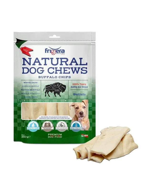 Frigera - Dog Chews Buffalo chips 250gr