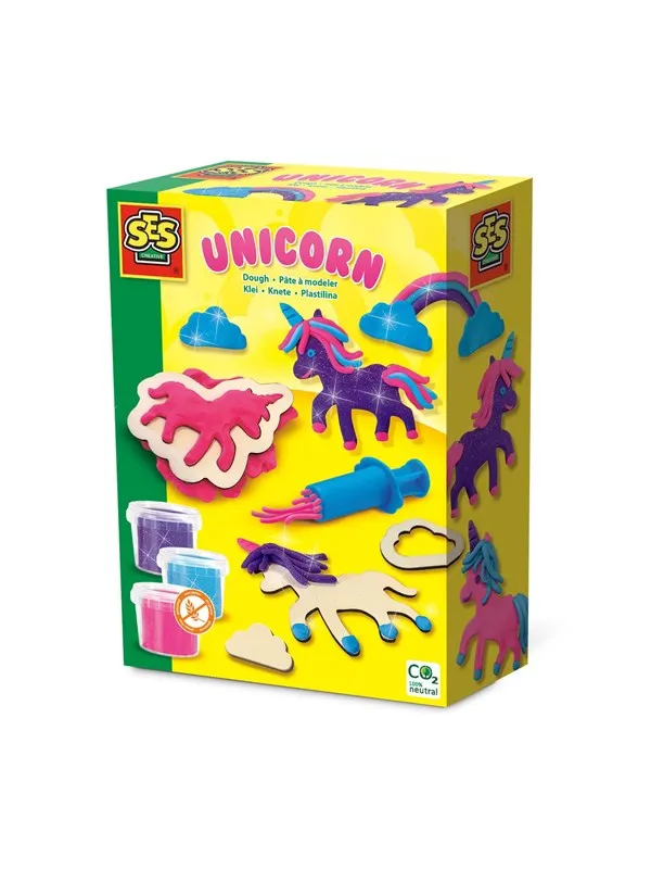 SES Creative Dough Unicorn Neon Glitter