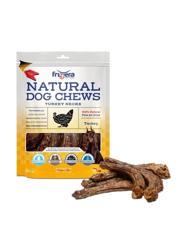 Frigera - Dog Chews Turkey necks 250gr