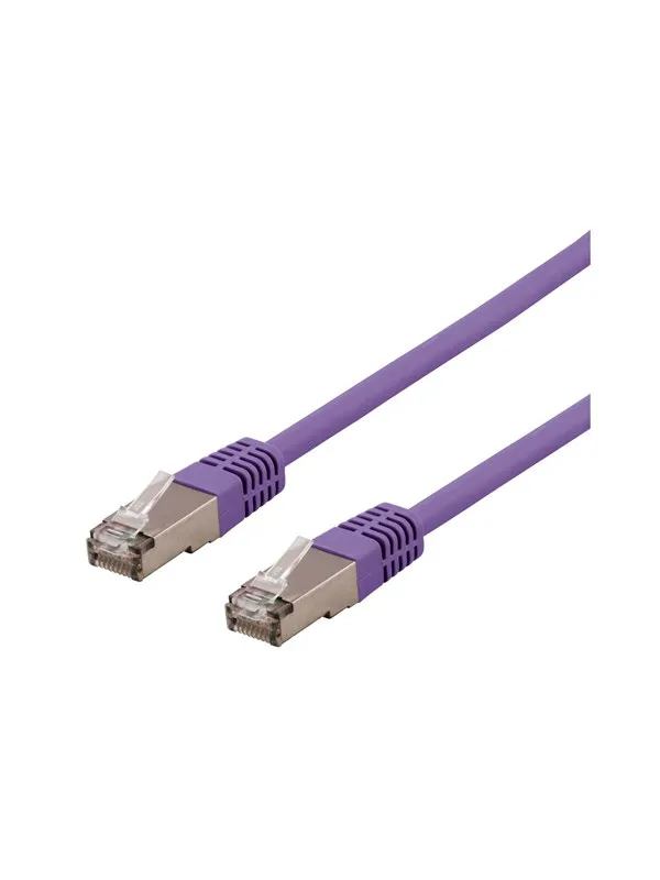 Deltaco patch cable - 1.5 m - purple - Purpur - 1m