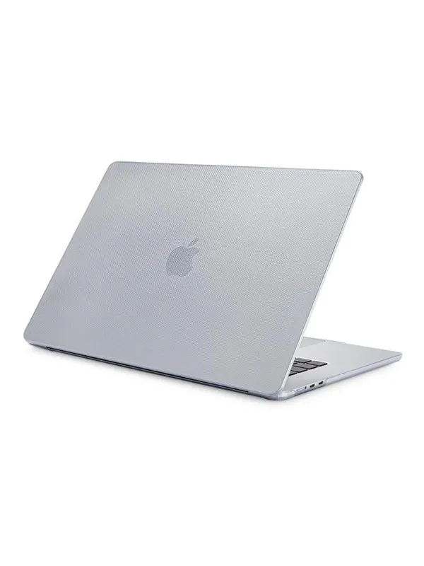 Pipetto Hardshell Dots Case for MacBook Air 15" (M3.2024/M2.2023) - Frosted Clear