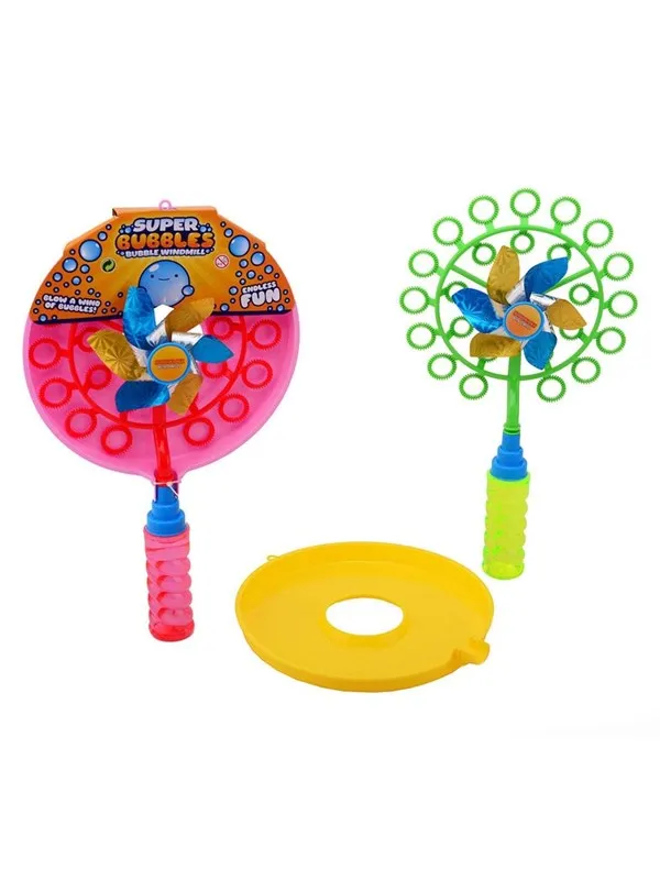 Johntoy Aqua Fun Bubble Machine with Bubble Blower
