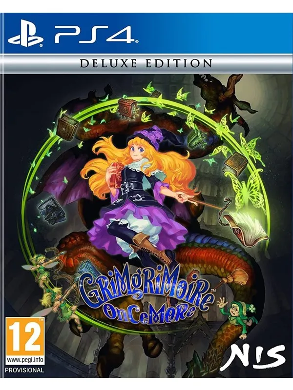 GrimGrimoire OnceMore (Deluxe Edition) - Sony PlayStation 4 - Strategi