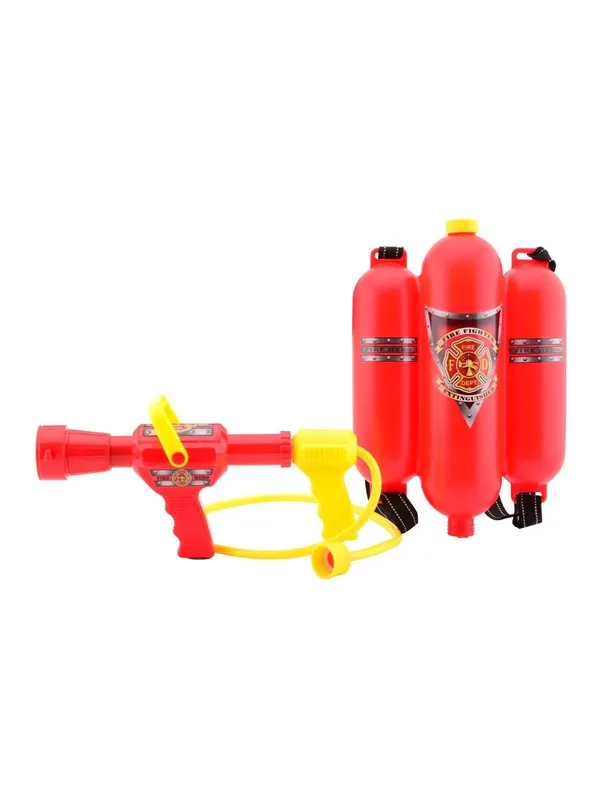 Johntoy Fire Department Water Gun with Tank