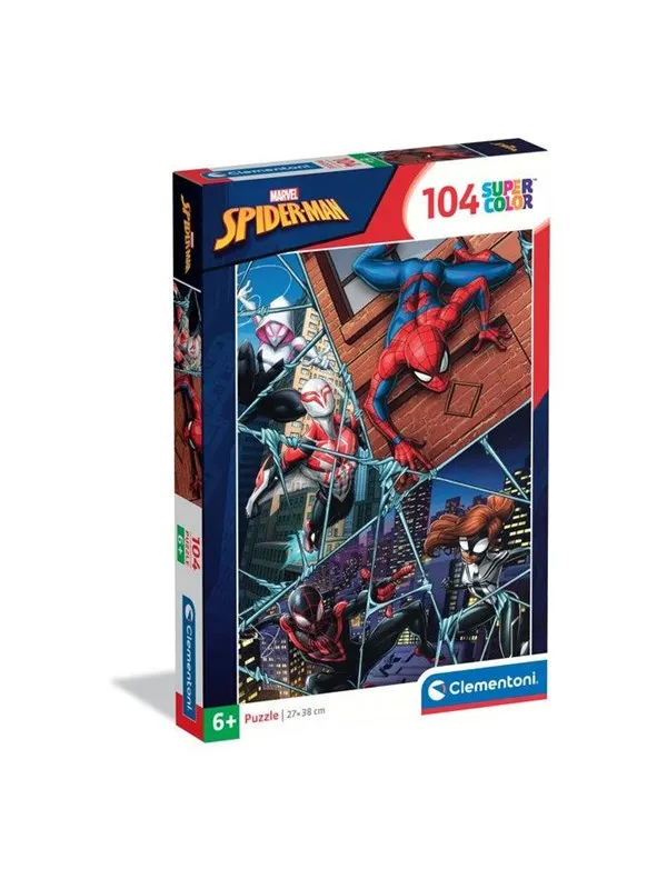 Clementoni Spider-Man Super Colour Puzzle (104)