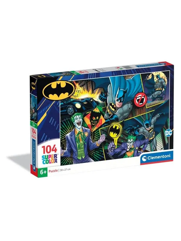 Clementoni DC Comics Batman Super Colour Puzzle (104)